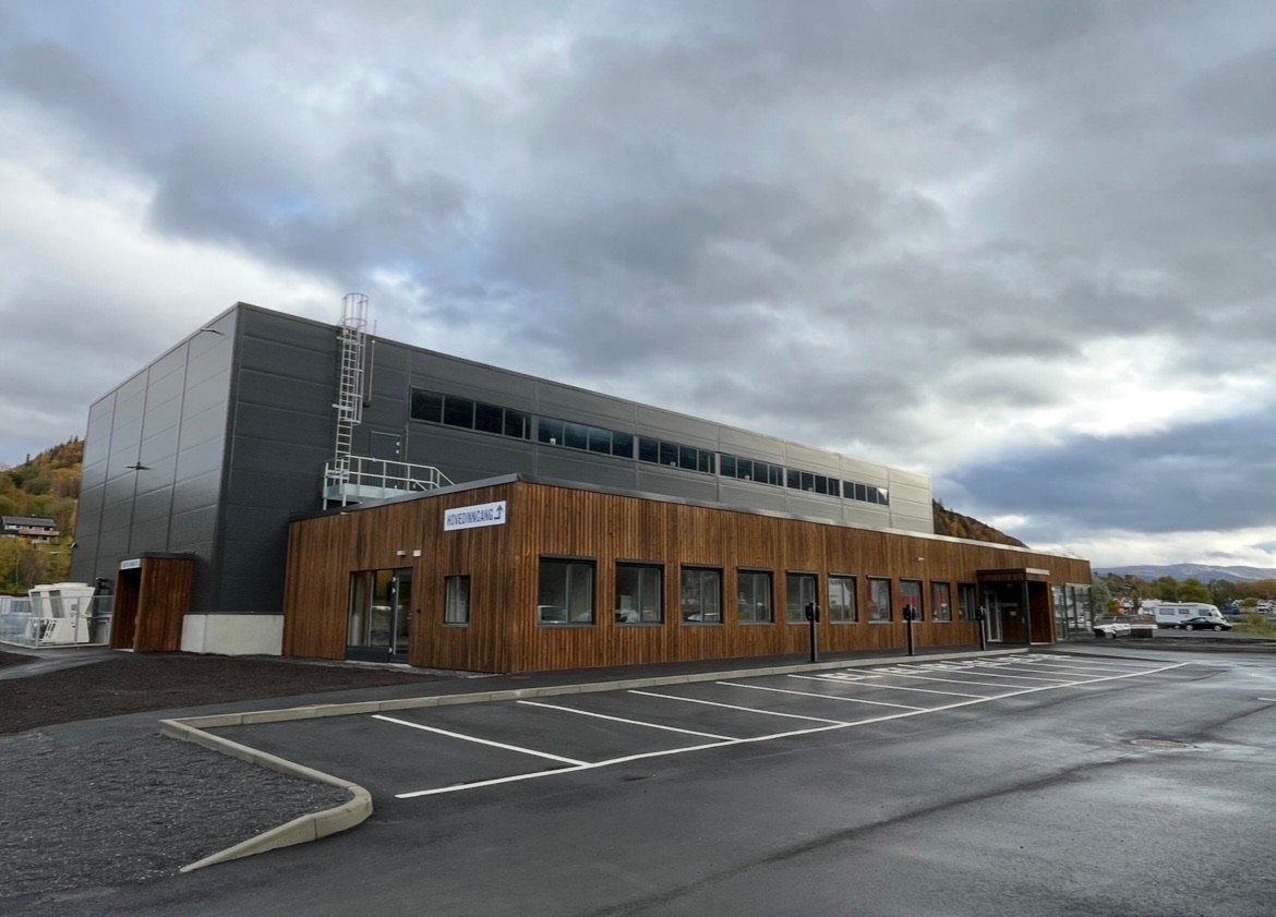 Det nye sveiseverkstedet til Storvik i Mosjøen